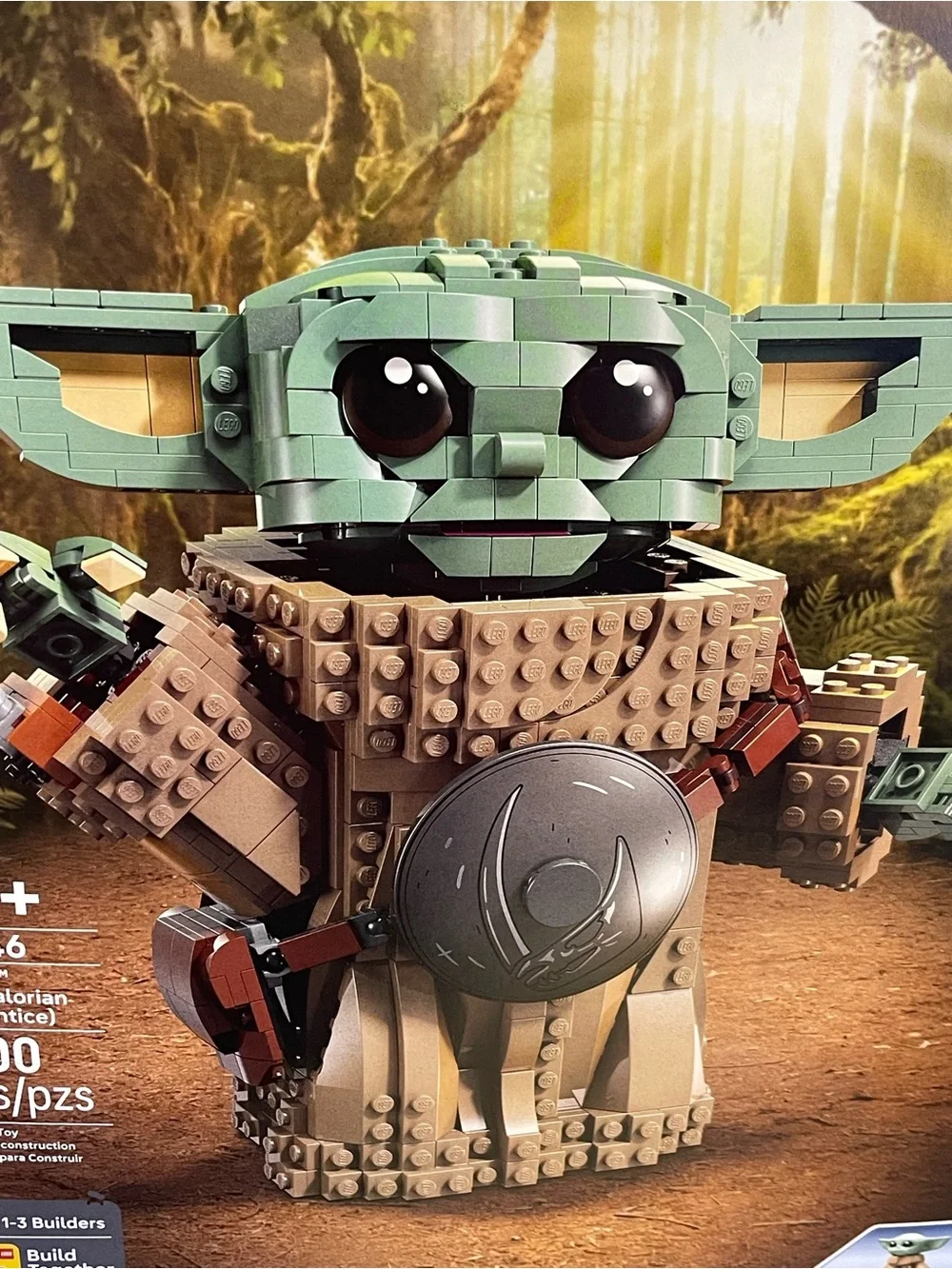 LEGO Star Wars Grogu (The Mandalorian Apprentice) Figure 75446 1200Pcs 10+ NIP